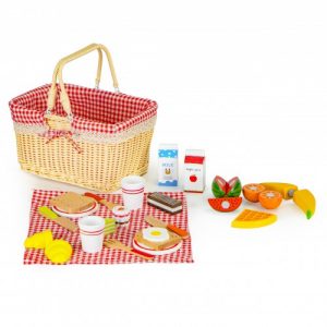 žaislas Pikniko rinkinys krepšys su priedais marga