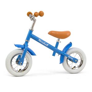 balansinis dviratukas pripučiamais baltais ratais Marshall mėlynas