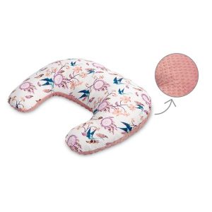 maitinimo pagalvė minky Sapnų gaudyklė rožinė marga